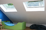 Velux dakramen zolder